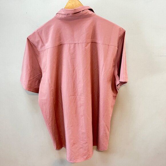 NEW Eddie Bauer Men's Short Sleeve Button Front Shirt- Size L - Picture 7 of 7